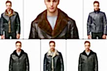 Красивые мужские дубленки