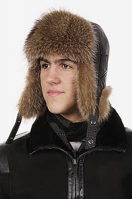 Фото товара Шапка из енота UMKME004.2, светло-желтая Фото товара Шапка из енота UMKME004.2, светло-желтая