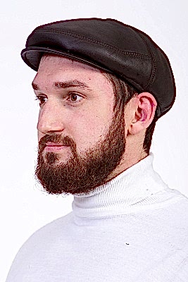 Фото товара Кепка Реглан из дубленочной овчины 004.002, коричневый Фото товара Кепка Реглан из дубленочной овчины 004.002, коричневый