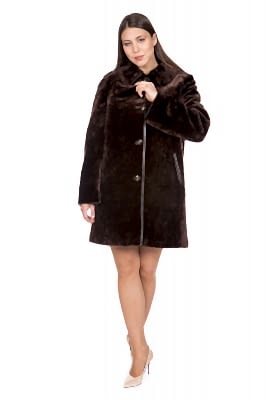 Фото товара Полупальто мутон 444.30.2, каштан