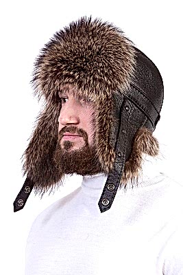 Фото товара Шапка из енота UMKME006.4 рыжая Фото товара Шапка из енота UMKME006.4 рыжая