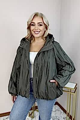 Фото товара Куртка В-8638 жен, хаки