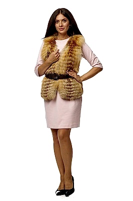 Фото товара Жилет лиса 14 14/3339, рыжий