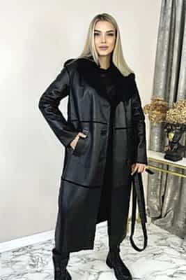 Фото товара Дубленка 1013.181 silk,черный Фото товара Дубленка 1013.181 silk,черный