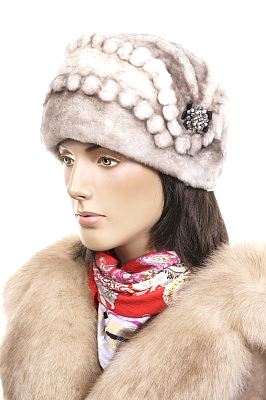 Фото товара Кубанка мутон О-63ББ, Колотый лед 3