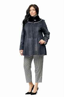 Фото товара Полупальто нутрия, синий