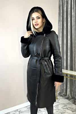 Фото товара Дубленка 1013.D-95/100 BOY silk (мех черный) Фото товара Дубленка 1013.D-95/100 BOY silk (мех черный)