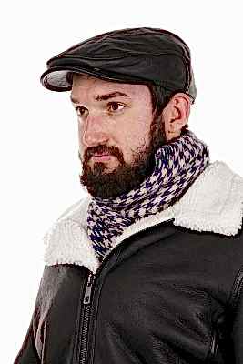 Фото товара Кепка Реглан кожаная 001.001, коричневый Фото товара Кепка Реглан кожаная 001.001, коричневый