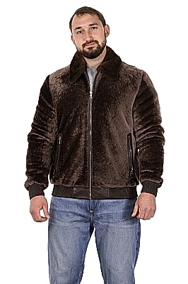 Фото товара Шуба из мутона 1013.2018, капучино