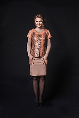 Фото товара Жилет питон Венера 13029, коралл Фото товара Жилет питон Венера 13029, коралл