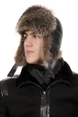 Фото товара Шапка из енота UMKME008.1, серебряная Фото товара Шапка из енота UMKME008.1, серебряная