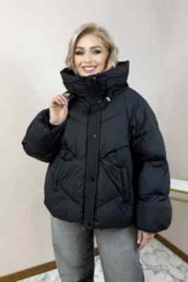 Фото товара Пуховик 8550 зима, черный