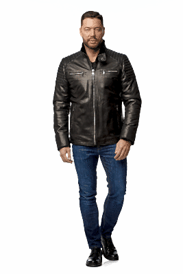 Фото товара Куртка кожа муж. 1009.4825 зима VJT