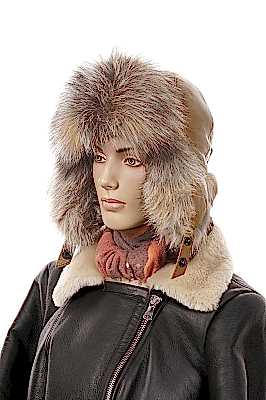 Фото товара Ушанка UWKMBFRT002 б/ф, золото-охра