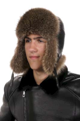 Фото товара Шапка из енота UMKME008.3, желтая Фото товара Шапка из енота UMKME008.3, желтая