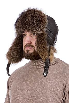 Фото товара Шапка из енота UMKME0014.2, светло-желтая Фото товара Шапка из енота UMKME0014.2, светло-желтая