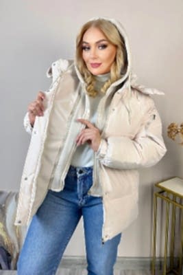 Фото товара Куртка женская 8803, кремовый
