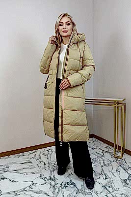 Фото товара Пуховик 250 зима, песочный