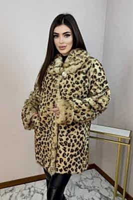 Фото товара П/пальто сурок МК 76, леопард